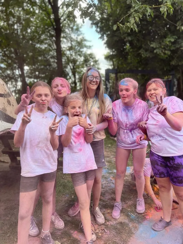 Running Wild Colour Run at The Addy adventure playground