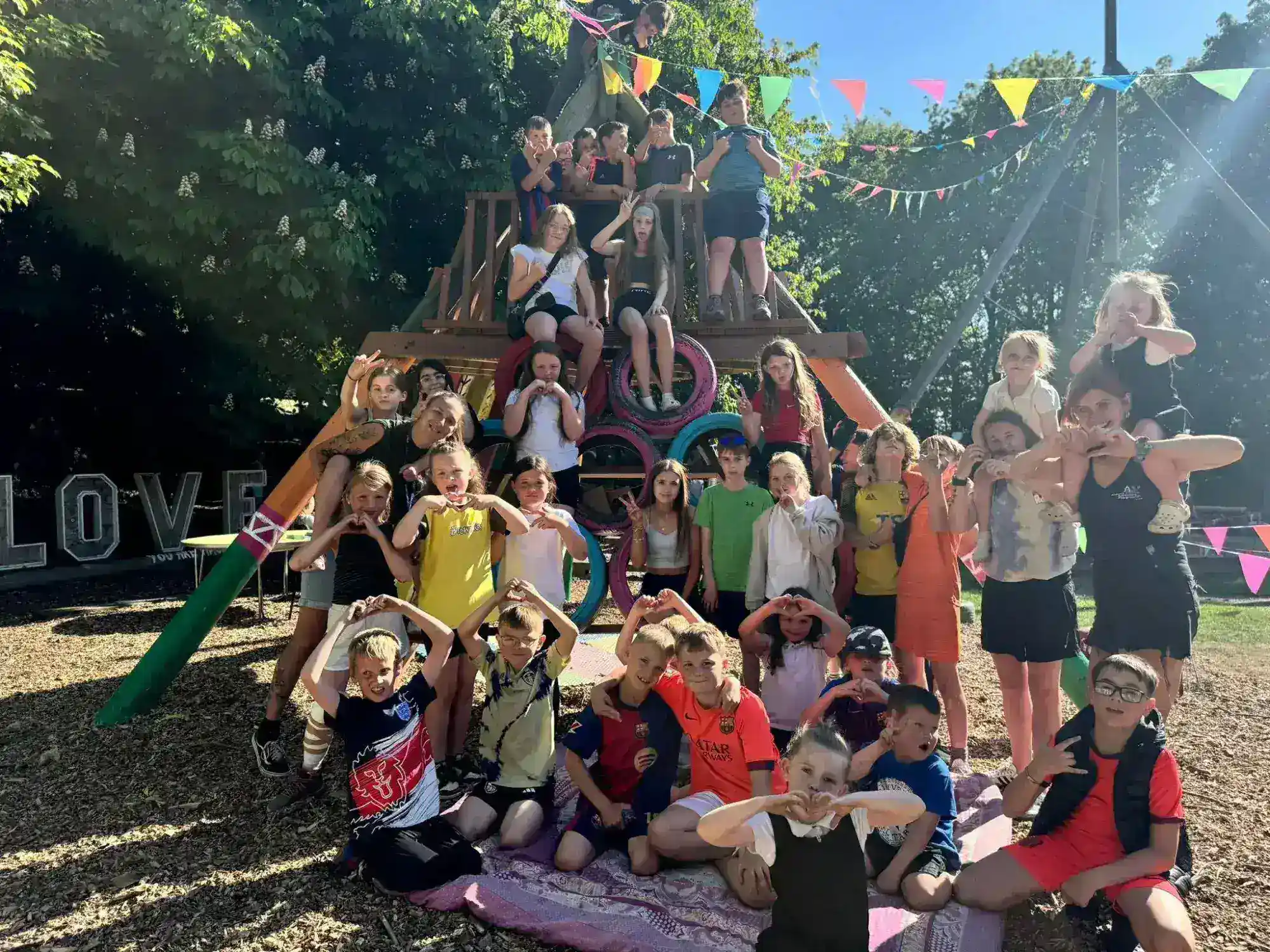 School Holidays at The Addy adventure playground